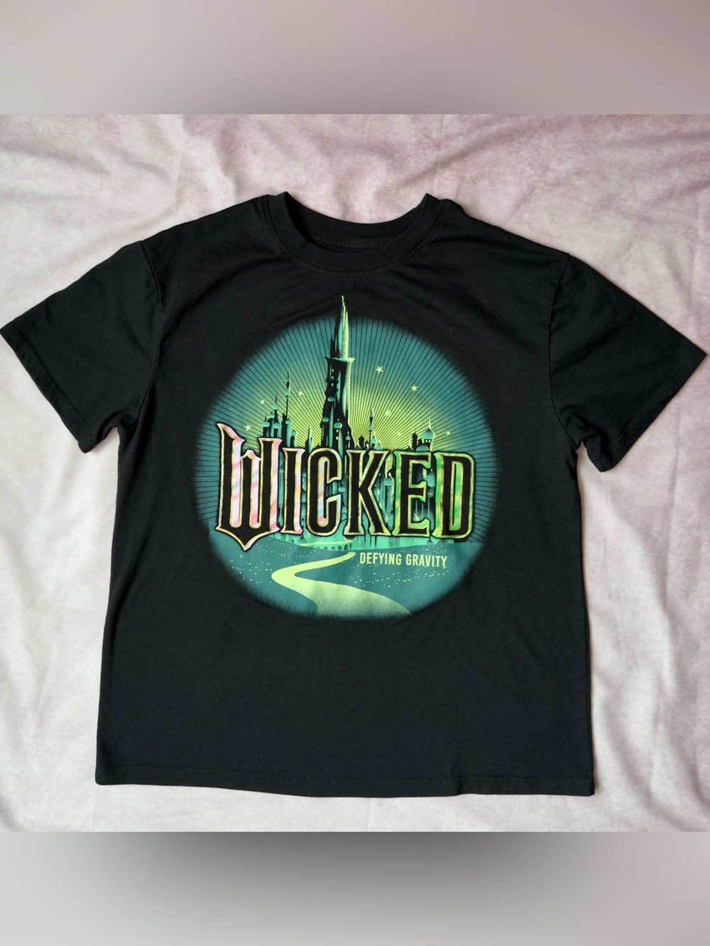 Wicked Black Graphic Tee - Defying Gravity
